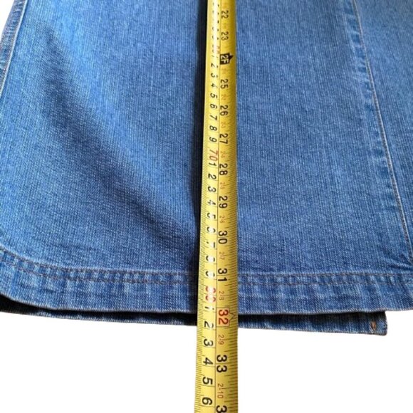 Y2K maxi pencil light denim jeans skirt - Picture 10 of 14